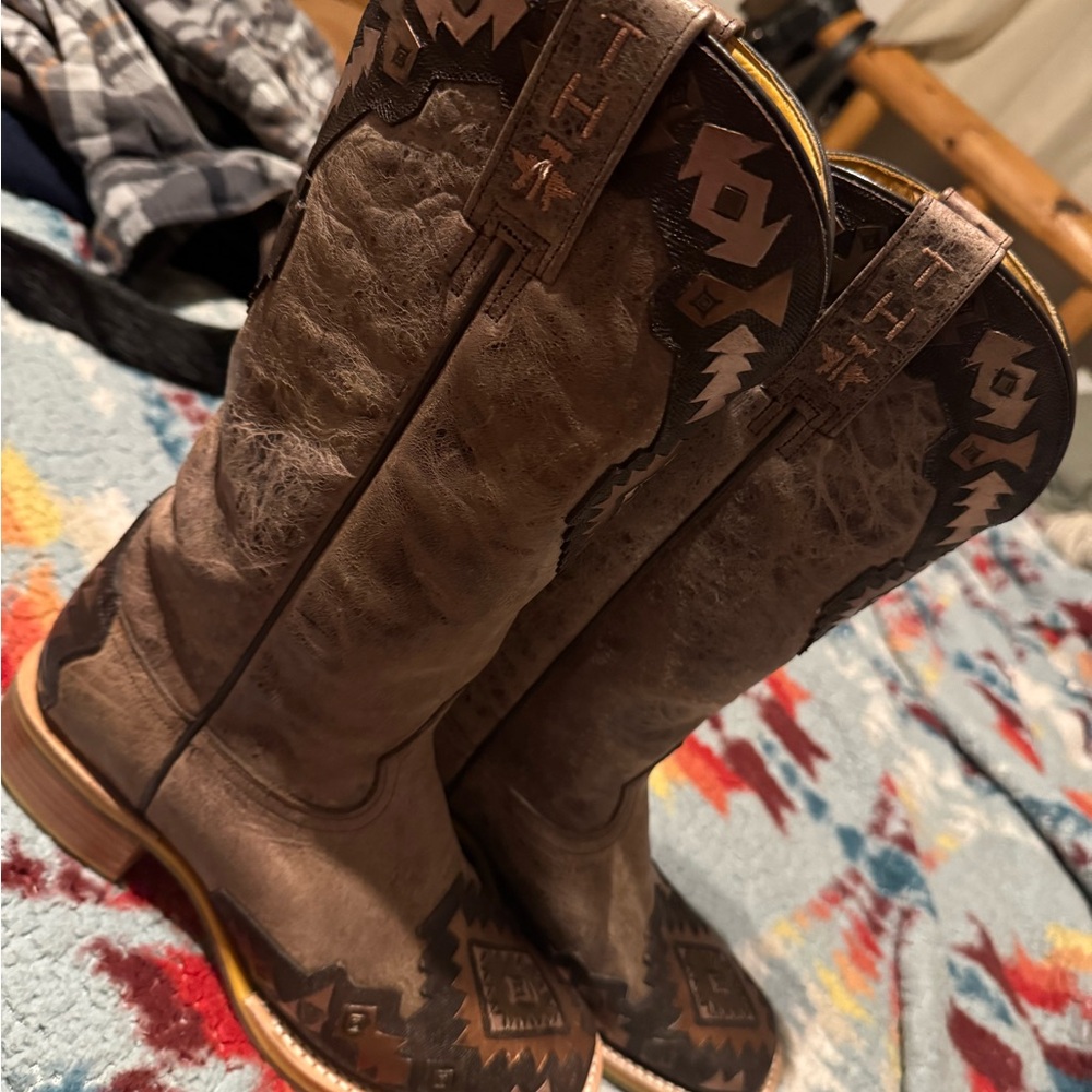 Tin Haul Brown Heeled Boots